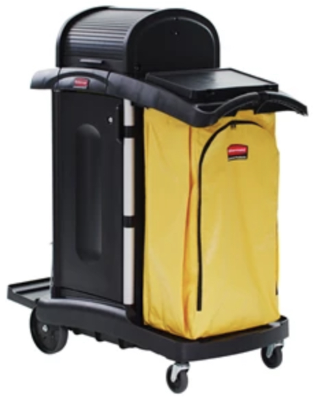 RUBBERMAID-FG9T7500BLA CHARIOT MENAGE