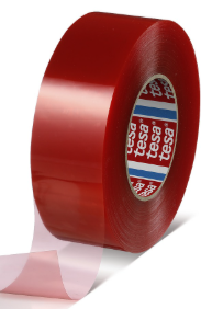 TE4965Z-''TESA'' TAPE DOUBLE FACE 3/4'' ROUGE