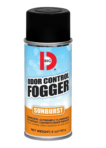 BIG D-0345 ''FOGGER'' DESTRUCTEURS D'ODEUR EN AÉROSOL FRAGRANCE ''SUNBURST'' 142GR/5OZ 