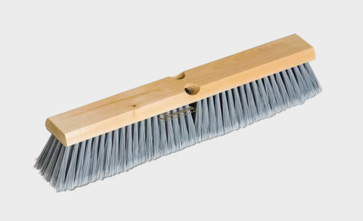 VILEDA-134456 BALAI BROSSE 24'' FIBRE TRÈS FIN GRIS AVEC BLOC EN BOIS
