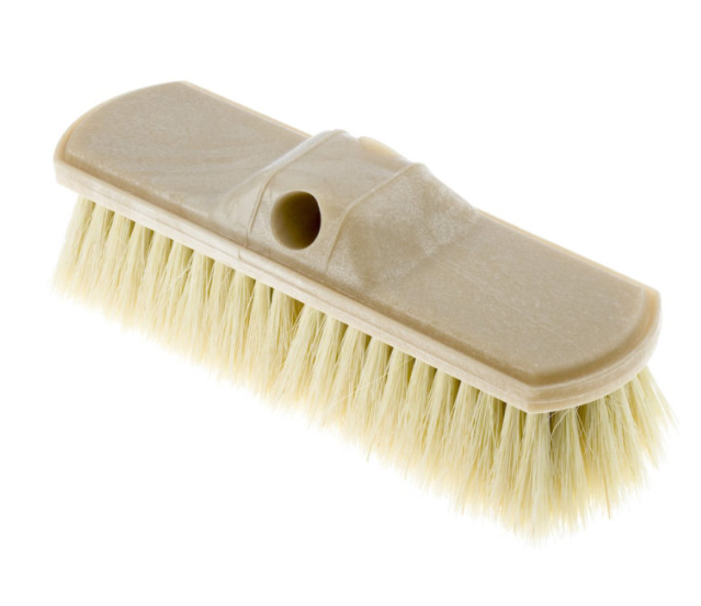 AG-317 BROSSE À VITRES 10'' FIBRE TAMPICO AVEC BLOC EN PLASTIQUE