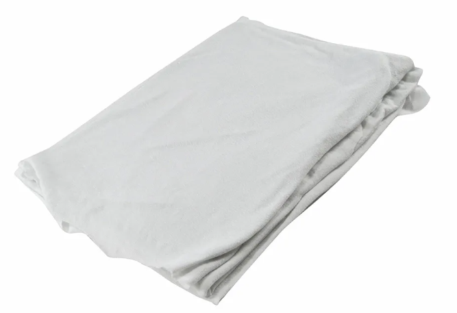 CHIFFONS DRAPS DE JERSEY BLANCS, 10LBS SHW-J10C