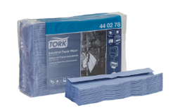 [234246] TORK-440278 LINGETTE DE PAPIER ULTRA-RÉSISTANTE BLEU 5X90/CS (450F) W4
