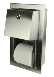 [410165-R] FROST-165-R DISTRIBUTEUR DE PAPIER TOILETTE ENCASTRÉ POUR PETIT ROULEAU