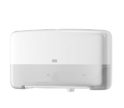 [415520] TORK-5555200 DISTRIBUTEUR PAPIER HYGIENIQUE DOUBLE BLANC MINI JUMBO BLANC