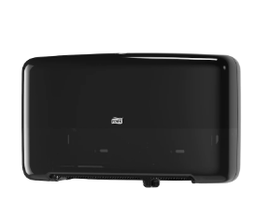 [415528] TORK-5555290 DISTRIBUTEUR PAPIER HYGIENIQUE DOUBLE MINI JUMBO NOIR