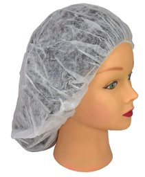 [614402] EM-4402 BONNETS À CHEVEUX  BOUFFANTS ET BLANCS 21'' 10X100/CAISSE