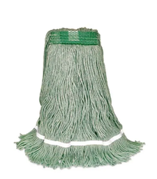 [633424] BVS-FTVE24 MOPPE VERTE 24OZ BRINS ATTACHÉS AVEC BANDE ÉTROITE