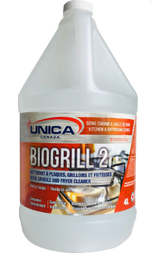 [654753-2] UNICA-NGRI204 ''BIOGRILL 2''  NETTOYANT À PLAQUE FORMULE ÉCONOMIQUE 4L 