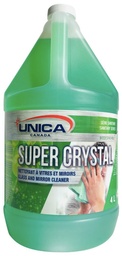 [654854] UNICA-NCRY04 ''SUPER CRYSTAL'' NETTOYANT À VITRES ET AUTRES SURFACES CONCENTRÉ 4L