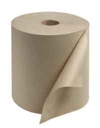 [67080E] TORK-RK8002 PAPIER A MAIN EN ROULEAU BRUN  6X800'/CAISSE