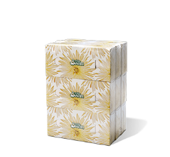 [670874] KG-10874 MOUCHOIRS WHITE SWAN 2PLIS 9X100F