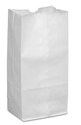 [7930100] SACS PAPIER BLANC 10LBS 500/C