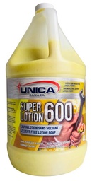 [860620] UNICA-620 ''SUPER LOTION 600'' SAVON LOTION DOUX POUR LES MAINS JAUNE 20L