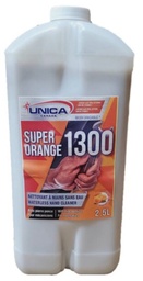 [861302] UNICA-S1302 ''SUPER ORANGE 1300'' NETTOYANT À MAINS AVEC PIERRE PONCE 2.5L
