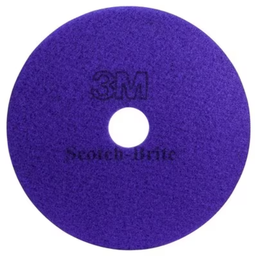 [8782PU-13] 3M-F-PURPLE-13 TAMPON 13'' POUR NETTOYAGE ET POLISSAGE ''PURPLE'' VENDU 5/CAISSE
