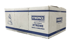 [7730NXX-H] SAC À ORDURES NOIR EXTRA EXTRA-FORT 30X38 100/CAISSE