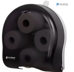 [413900] SJ-R3900TBK DISTRIBUTEUR DE PAPIER HYGIÉNIQUE PETIT ROULEAU STYLE CARROUSEL(4RLX) NOIR