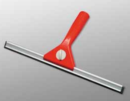 [034035] VILEDA-134945 RACLETTE À VITRES 14'' AVEC POIGNÉE EN PLASTIQUE ROUGE