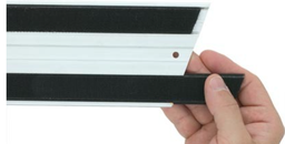 [050180-00] RUBBERMAID-FGQ18000BK00 BANDE VELCRO POUR PLAQUETTE HOOK&LOOP 18'' 2/PAQUET