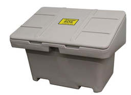 [051511-GR] ADV-''SOS11GY'' BAC GRIS POUR FONDANT, SEL ET SABLE. CAPACITÉ DE 1000LBS/454KG