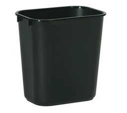 [052955-NR] RUBBERMAID-FG295500BLA POUBELLE DE BUREAU NOIR 12.9L