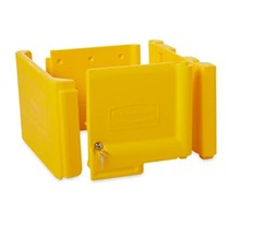 [056181] RUBBERMAID-FG618100YEL COFFRET VERROUILLABLE
