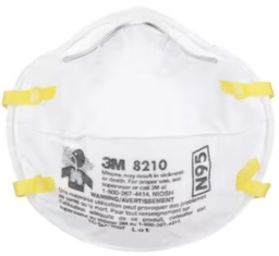[058210-J] 3M-8210 MASQUE RESPIRATEUR ''N95'' 8X20/CS