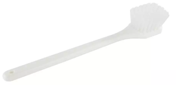 [050848] AG-848 BROSSE À RÉCURER BLANCHE AVEC MANCHE 20''